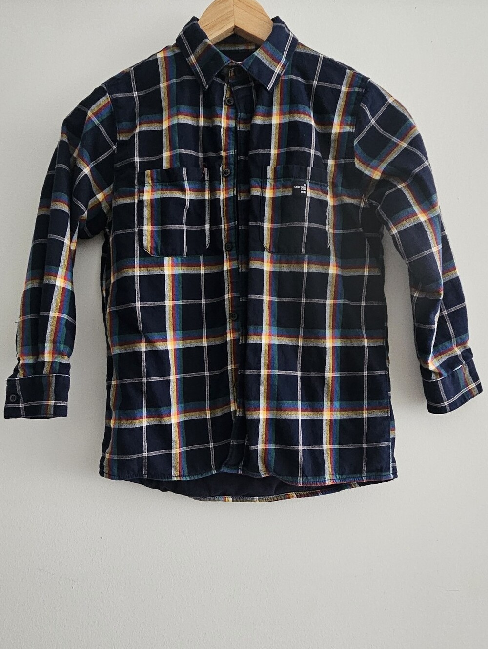 Mayoral Kids Plaid Flannel Shacket / Overshirt Size 8